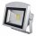 Ledino LED Fluter Dahlem 20SN Wandstrahler Außenleuchte 20W Silber IP65 Neutralweiss 4000K