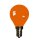 LED Filament Leuchtmittel Tropfen 2W E14 farbig Orange 20lm