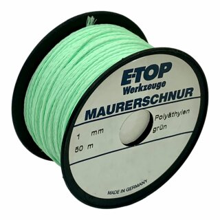 Maurerschnur grün Polyäthylen