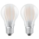 2 x Osram LED Filament Leuchtmittel Birnenform 6,5W = 60W...
