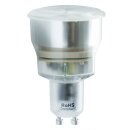 LightMe Energiesparlampe R50 Reflektor 7W GU10 warmweiß 2700K