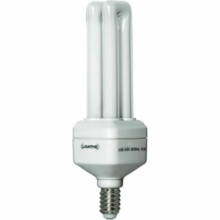 LightMe ESL Energiesparlampe Röhre 5W = 25W E14 235lm Warmweiß 2700K