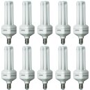 10 x LightMe ESL Energiesparlampe Röhre 5W = 25W E14...