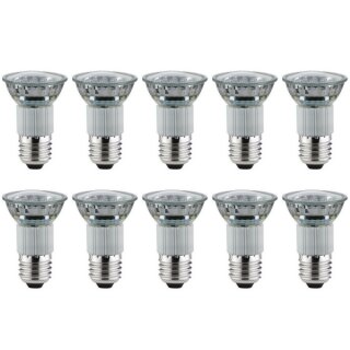 10 x Nice Price LED Glas Reflektor PAR16 1,4W E27 klar 30lm warmweiß 3000K