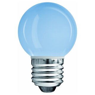 Müller-Licht LED Leuchtmittel Dekolicht Tropfen 0,6W E27 blau Kugel