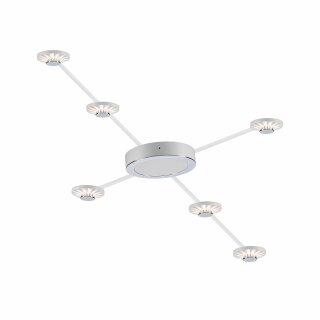 Paulmann LED 6er Set Frill Aufbauleuchten 6m 6 x 0,45W 168lm Warmweiß 2700K