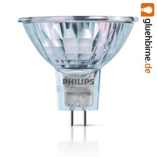 Philips Halogen Reflektor GU5,3 35W = 50W 12V warmweiß dimmbar Spot 10°