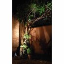 Easy Connect Strahler Gartenstrahler klein Schwarz IP67 28W GU10 215lm warmweiß 230V Halogen + Erdspieß