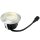 Easy Connect LED Einbauleuchte Chrom matt Ø7,5cm IP67 1,3W 150lm warmweiß 3000K