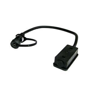 Easy Connect Verbindungstransformator Adapter Ausgang Schwarz IP67 