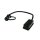 Easy Connect Verbindungstransformator Adapter Ausgang Schwarz IP67