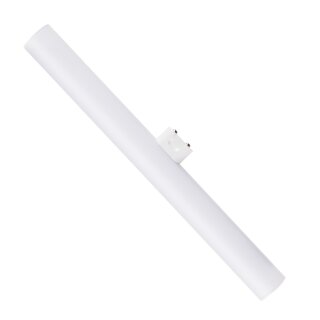 LED Linienlampe 30cm Röhre 5W = 35W S14d opal 500lm warmweiß 2700K 1 Sockel 150°