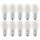 10 x Osram LED Filament Leuchtmittel Birnenform 6,5W = 60W E27 matt 806lm warmweiß 2700K