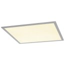 SLV LED Panel I-Vidual 600x600 DL silber + Aufbaurahmen...