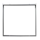 SLV LED Panel I-Vidual 600x600 DL silber + Aufbaurahmen 35W 3450lm UGR<22 830 warmweiß 3000K mit Netzteil