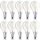 10 x Osram LED Filament Leuchtmittel Tropfen 2,8W = 25W E14 klar 250lm warmweiß 2700K DIMMBAR