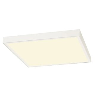 SLV LED Panel I-Vidual 600x600 DL weiß + Aufbaurahmen 35W 3450lm UGR<22 830 warmweiß 3000K mit Netzteil