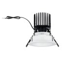 Paulmann LED Einbauleuchte Luca Downlight Weiß matt 12,6W 540lm Warmweiß 2700K 39° DIMMBAR