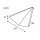 Paulmann LED Unterbauleuchte Kite Möbel Aufbauleuchte Alu Dreieckig 6,2W 440lm warmweiß 2700K