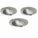 3 x Paulmann LED Einbaustrahler EBL Set RGB Wellness 3W...