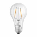 Osram LED Filament Leuchtmittel Birnenform 1,6W = 15W E27 klar 136lm FS warmweiß 2700K