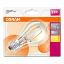 Osram LED Filament Leuchtmittel Birnenform 1,6W = 15W E27 klar 136lm FS warmweiß 2700K