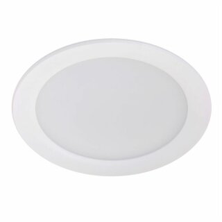 Müller-Licht LED Downlight Einbauleuchte Aluminium Weiß rund Ø195mm IP44 25W 1800lm 4000K Neutralweiß 95°