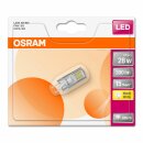Osram LED Leuchtmittel Stiftsockel 2,6W = 30W GY6.35 12V 300lm FS warmweiß 2700K 320°