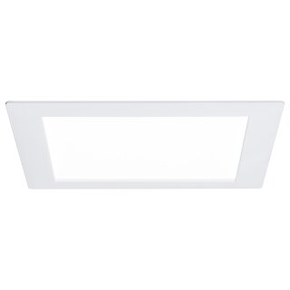 Paulmann LED Einbaupanel Premium Line Weiß matt 21x21cm IP44 8W 550lm Tageslicht 6500K kaltweiß