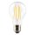 Müller-Licht LED Filament Leuchtmittel Birnenform 6W = 51W E27 klar 650lm Lampe Warmweiß 2700K