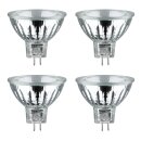 4 x Halogen Reflektor 50W GU5,3 12V MR16 warmweiß...