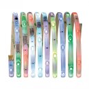 Paulmann LED Strip Set 3m 9,6W 165lm RGB Multicolor kürzbar & selbstklebend mit Fernbedienung