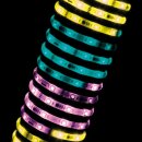 Paulmann LED Strip Set 3m 9,6W 165lm RGB Multicolor kürzbar & selbstklebend mit Fernbedienung