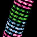 Paulmann LED Strip Set 3m 9,6W 165lm RGB Multicolor kürzbar & selbstklebend mit Fernbedienung