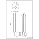 Trio Pendelleuchte Robin Schwarz Rauchglas max. 3 x 28W E27 ohne Leuchtmittel kürzbar B-Ware