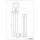 Trio Pendelleuchte Robin Schwarz Rauchglas max. 3 x 28W E27 ohne Leuchtmittel kürzbar B-Ware