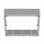 Ledvance Aufbaurahmen Downlight Slim Square Frame Weiß eckig 121x121mm
