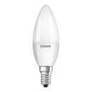 3 x Osram LED Leuchtmittel Kerzen 5,5W = 40W E14 matt...