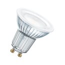 Osram LED Leuchtmittel PAR16 Glas Reflektor 6,9W = 80W GU10 575lm Neutralweiß 4000K Maxi flood 120°