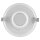 Ledvance LED Einbauleuchte Downlight Slim DN Ø16,9cm Weiß 12W 1020lm warmweiß 3000K 120°
