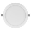 Ledvance LED Einbauleuchte Downlight Slim DN Ø22,5cm Weiß 18W 1530lm Neutralweiß 4000K