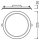 Ledvance LED Einbauleuchte Downlight Slim DN Ø22,5cm Weiß 18W 1530lm Neutralweiß 4000K