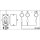 Ledvance LED Einbauleuchte Downlight Slim DN Ø22,5cm Weiß 18W 1530lm Neutralweiß 4000K