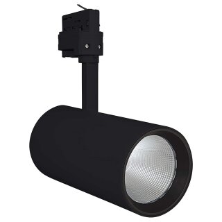 Ledvance LED 3-Phasen-Strahler Tracklight Ø9,5cm Schwarz 55W 4000lm warmweiß 3000K 24°
