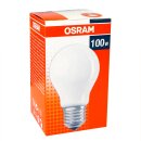 1 x Osram Glühbirne 100W E27 MATT 100 Watt...