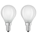 2 x Osram LED Filament Leuchtmittel P45 Tropfen Classic...