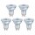 5 x Osram LED PAR16 Glas Reflektor 4,5W = 50W GU10 350lm 940 Neutralweiß 4000K 36° Ra>90 DIMMBAR