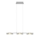 Brilliant LED Pendelleuchte Arlena Silber/Metall 20,9W...