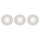 3 x Brilliant LED Einbaustrahler Nodus Weiß IP44 3 x 4W 380lm neutralweiß 4000K