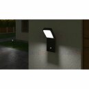 Kanlux Premium LED Außenleuchte Sevia schwarz 9,5W 600lm neutralweiß 4000K mit Bewegungsmelder